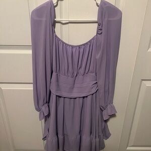 Elegant Lavender Women's Top